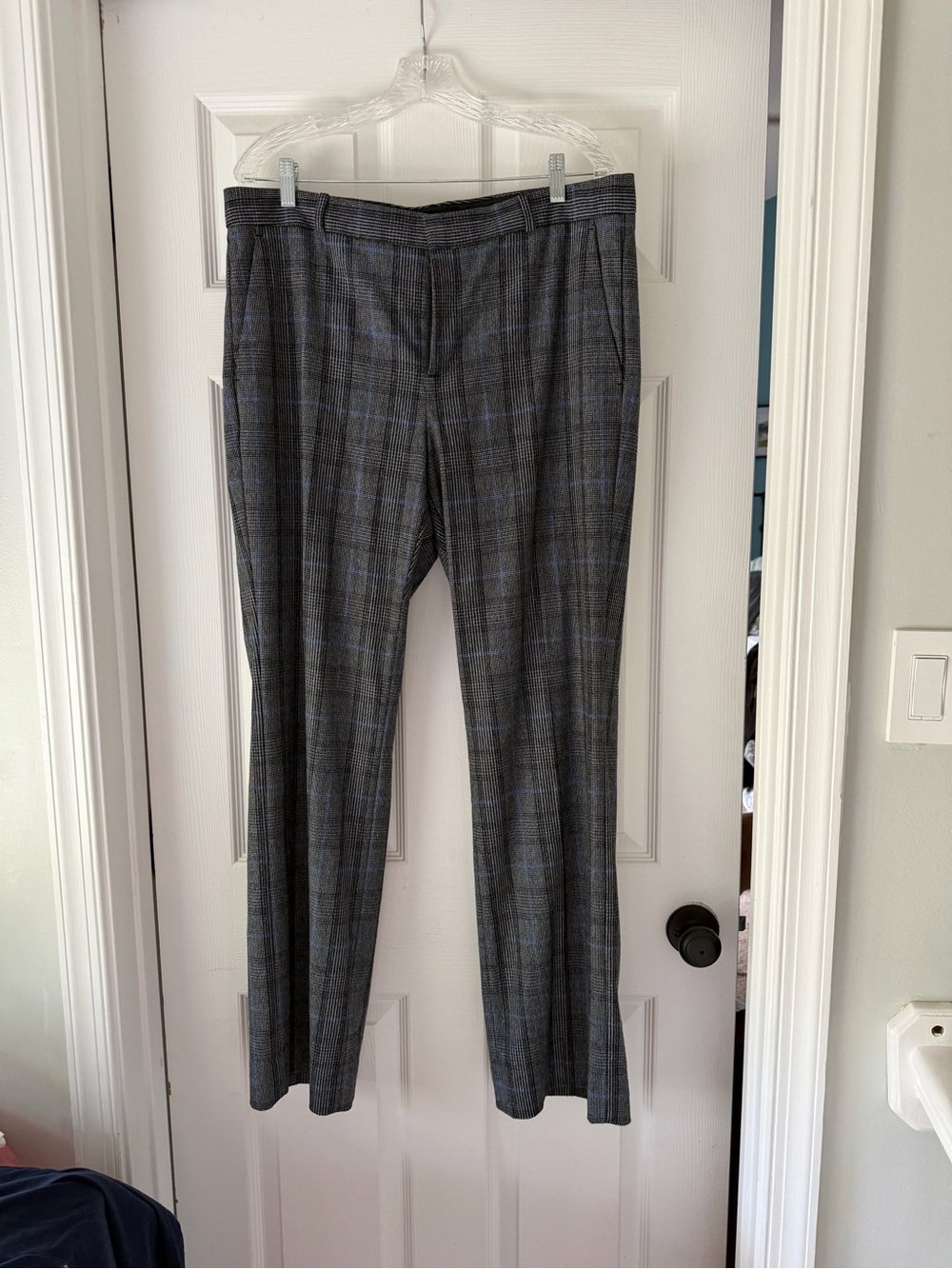 Banana Republic Plaid Dress Pants - Logan Fit